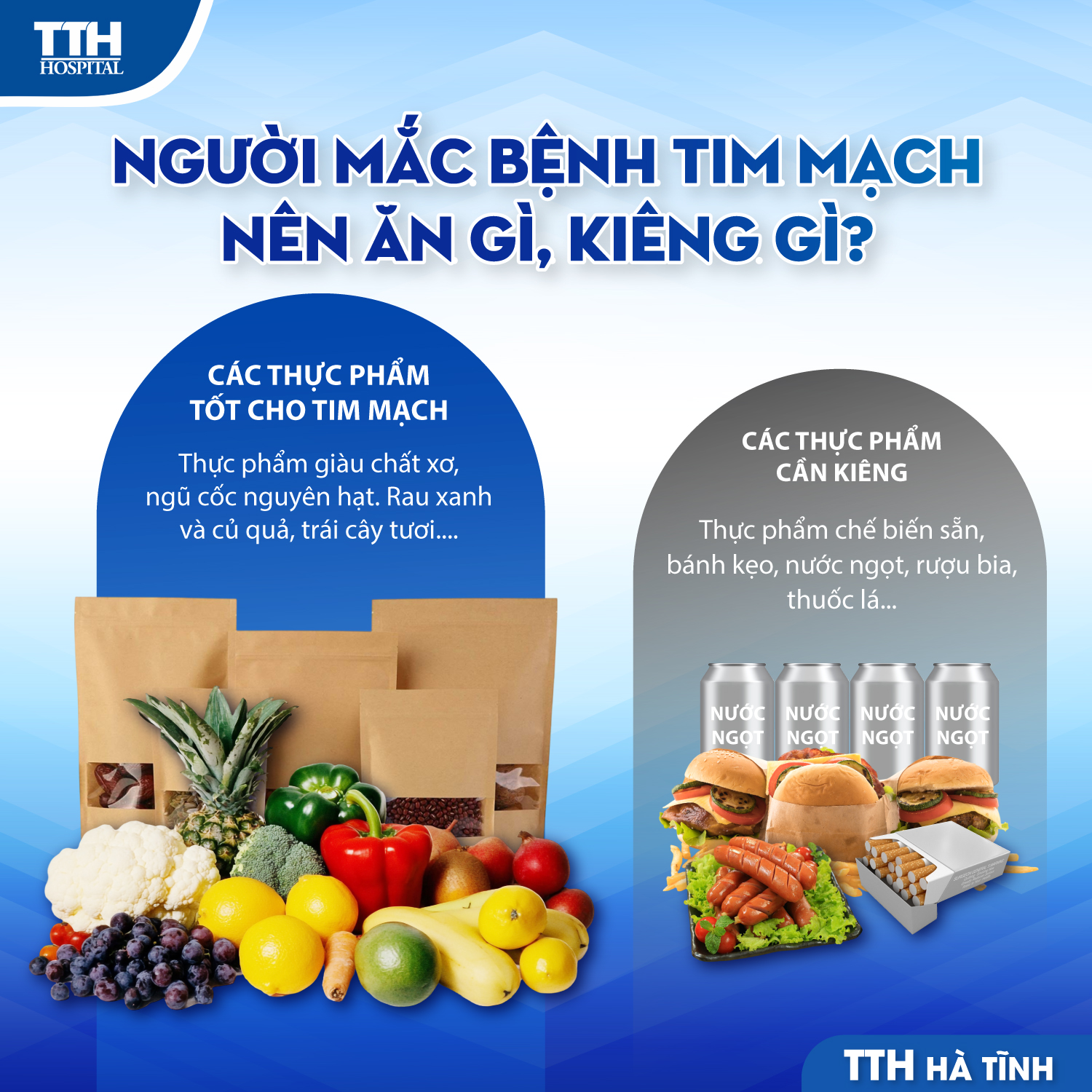 NGƯỜI MẮC BỆNH TIM MẠCH NÊN ĂN GÌ, KIÊNG GÌ?