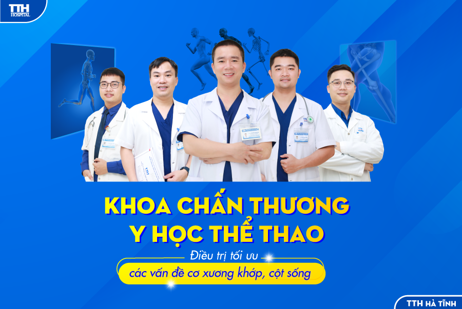 KHOA CHẤN THƯƠNG Y HỌC THỂ THAO, BVĐK TTH HÀ TĨNH - ỨNG DỤNG NHIỀU KỸ THUẬT NÂNG CAO CHẤT LƯỢNG SỐNG CHO NGƯỜI BỆNH