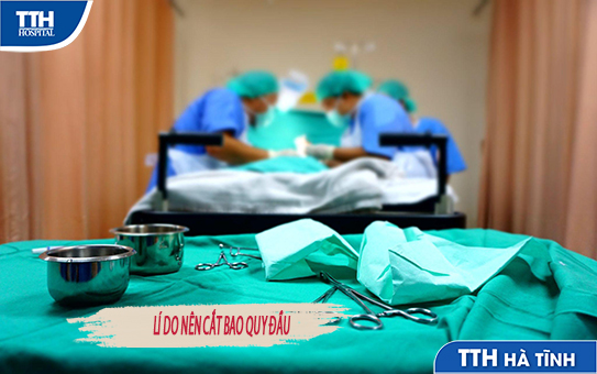 Tại sao phải cắt bao quy đầu