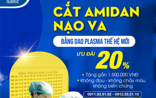 Plasma công nghệ vượt trội tạm biệt viêm amidan và va
