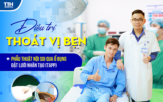 Điều trị thoát vị bẹn
