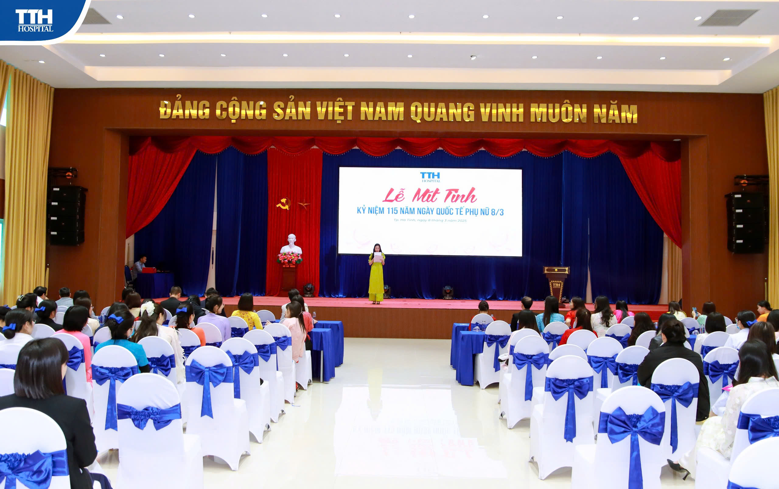 CHƯƠNG TRÌNH MEETING KỶ NIỆM 115 NĂM NGÀY QUỐC TẾ PHỤ NỮ 08/03 - TÔN VINH NÉT ĐẸP TRUYỀN THỐNG PHỤ NỮ TTH