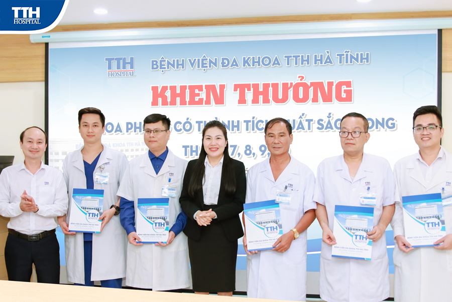 BIỂU DƯƠNG, KHEN THƯỞNG CÁC KHOA/PHÒNG & CÁ NHÂN TRONG THÁNG 7,8,9,10/2023