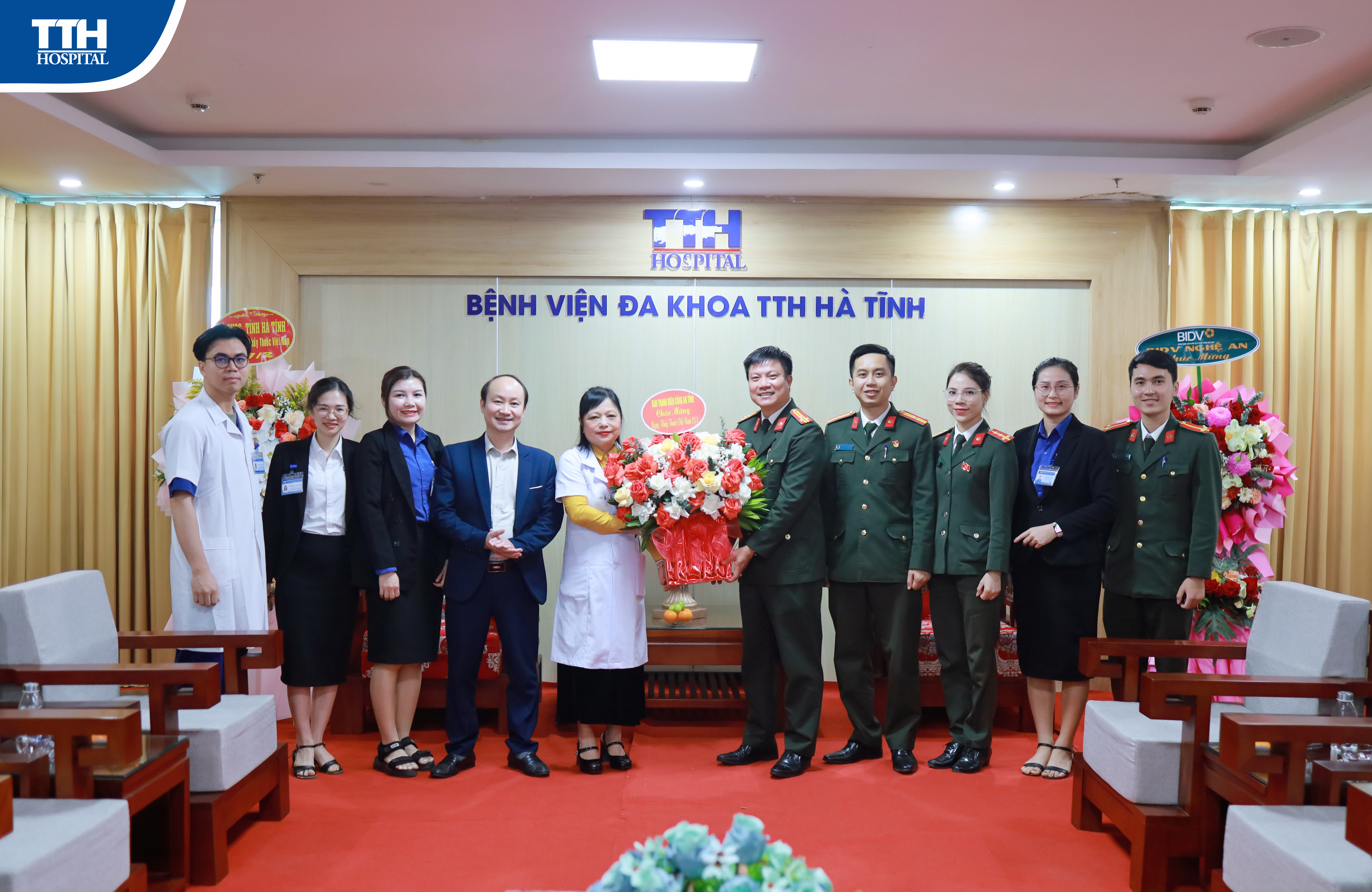 BỆNH VIỆN ĐA KHOA TTH HÀ TĨNH XIN CẢM ƠN QUÝ CƠ QUAN BAN NGÀNH, ĐỐI TÁC ĐÃ CHÚC MỪNG NGÀY THẦY THUỐC VIỆT NAM 27/02