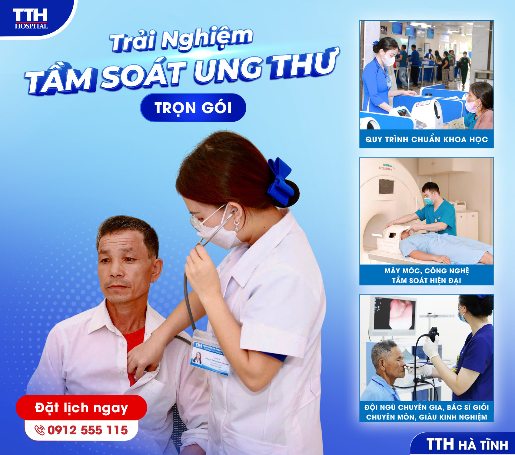 TRẢI NGHIỆM TẦM SOÁT UNG THƯ TRỌN GÓI - CHÌA KHÓA CỦA SỰ CHỦ ĐỘNG SỐNG KHỎE