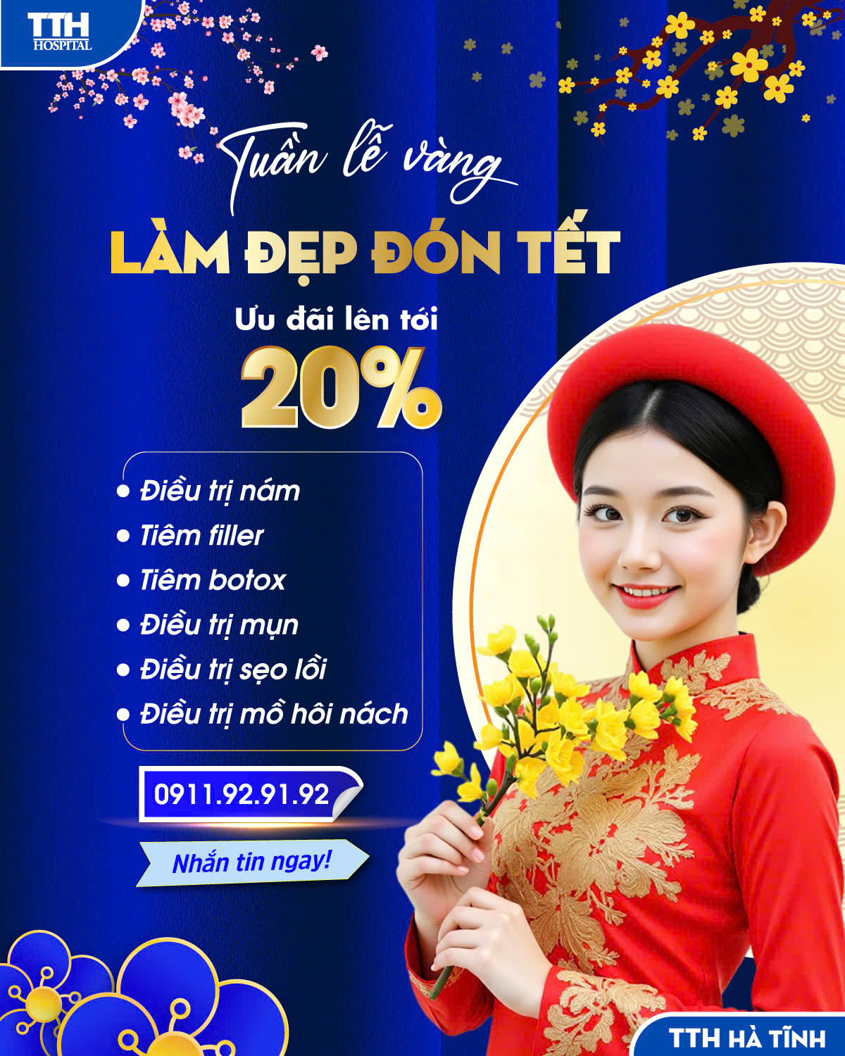 TUẦN LỄ VÀNG - LÀM ĐẸP ĐÓN TẾT ẤT TỴ 2025!