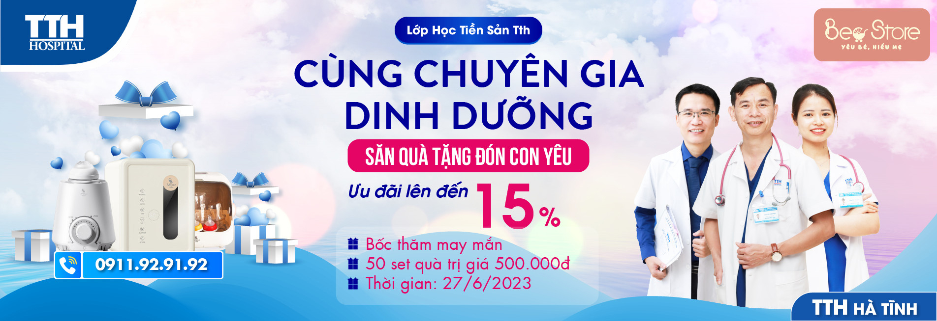 Lớp học tiền sản TTH cùng chuyên gia dinh dưỡng
